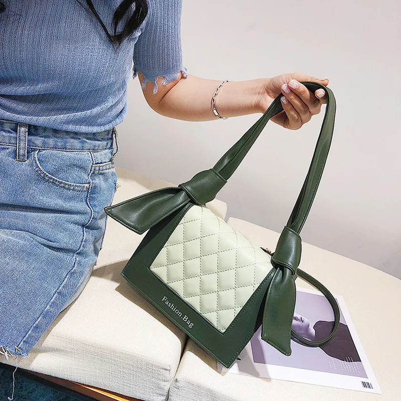 

Women's New Fashion 2021 Personalized Portable One Shoulder Small Square Bag Korean Fashion Handbag Bag