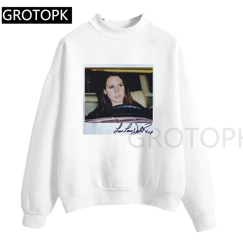 Lana Del Rey, женские толстовки с принтом для фото, толстовки Harajuku, женские топы с длинными рукавами, женские уличные толстовки, женские толстовки Moletom Kpop