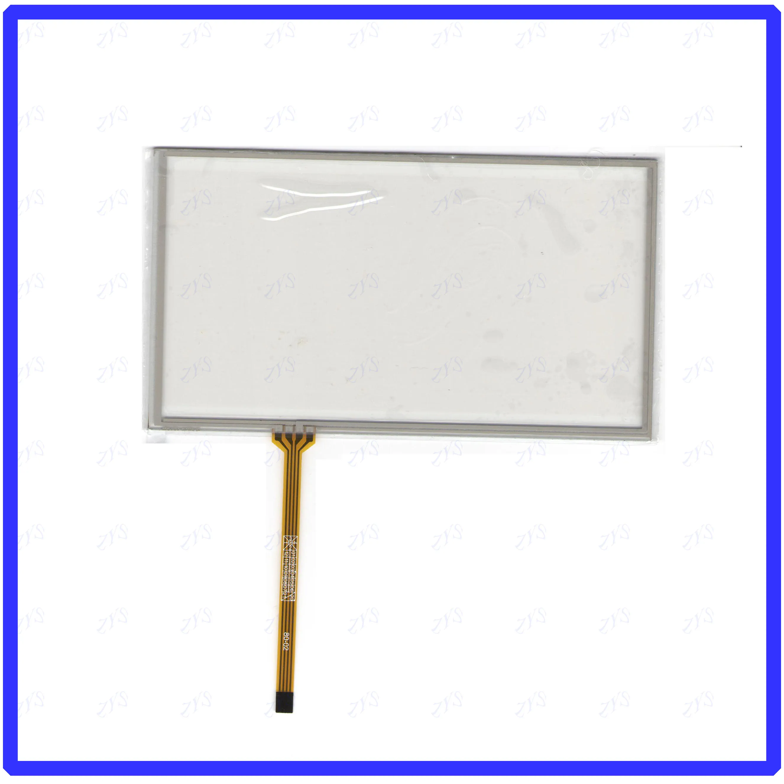 

ZXYS for Pioneer AVH-275BT compatible touchglass 4lines resistance screen this is compatible Touchsensor AVH275BT