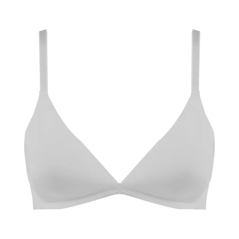 Модный Новый светильник бюстгальтер с треугольными чашечками гладкий без