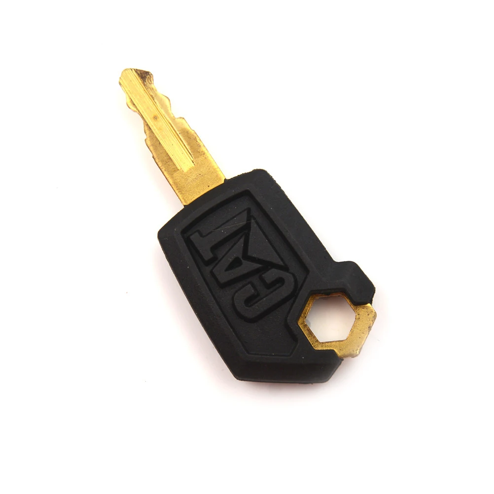 

4PCS Key Excavator Cab Key Parts For 5P8500 Heavy Equipment Ignition Loader Dozer Locks Metal & Plastic Black & Gold Hot Sale