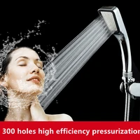 high pressure rainfall shower head 300 holes shower head water saving spray nozzle high pressure water saving shower nozzle