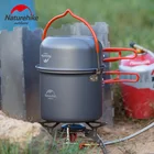 Набор горшков для кемпинга Naturehike на 2-3 человек, подвесной горшок, портативная уличная посуда, горшок для пикника, сковорода, миска для пикника 4 в 1