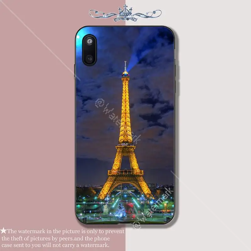 

La Tour Eiffel Eiffel Tower Silicone phone cover case for huawei nova 2i 3i 5 t 6 se 7 Y5 2018 2019 Y9 prime Y7 2019 Y9s funda