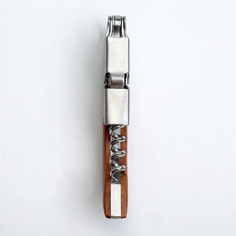 Палисандр Нержавеющая сталь стальным носком красное вино открывалка для