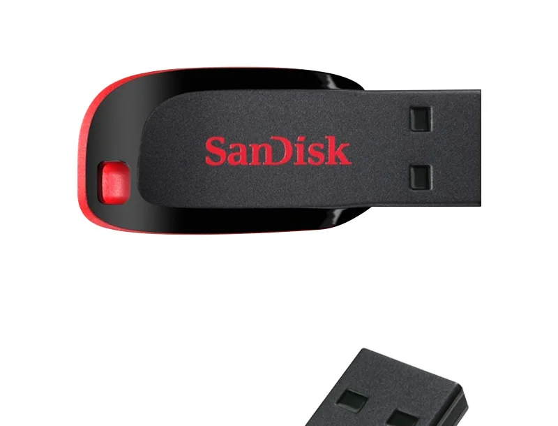 Флеш-накопитель SanDisk USB2.0 CZ50 черный USB флеш-накопитель 128 Гб 64 ГБ 32 ГБ 16 ГБ 8 ГБ USB флеш-накопитель Поддержка официальной проверки