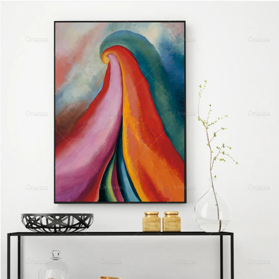 

Georgia O'Keeffe print, O'Keeffe art, Abstract Series I no 4, Abstract art, Modern art - Gift Idea - Wall Art Poster Print -