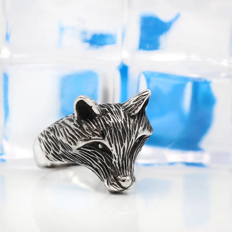 Мужское кольцо KLDY Norse с изображением животных из нержавеющей стали в стиле панк