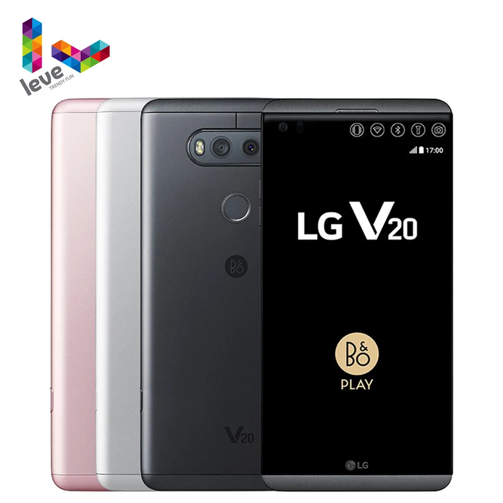 

LG V20 H910 H918 F800 VS995 Unlocked Mobile Phone 5.7" 4GB RAM 64GB ROM 16MP Quad Core 4G LTE Refurbished Android Smartphone