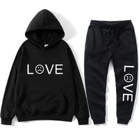 men sets fashion sportswear tracksuit sets mens clothing sports hoodies pants sets casual outerwear sports suits mens hoodie