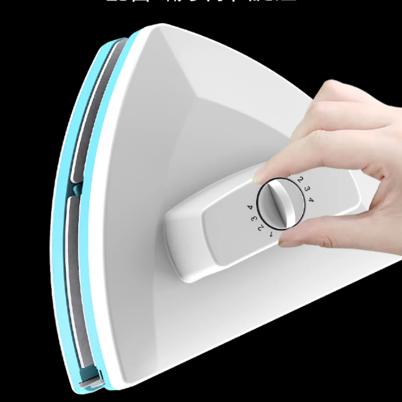 

TT Glass Wiper Artifact Household Wipes Window Double-Layer Three-Layer Thick Strong Magnetic Cleaning Tool Double-SidedScraping