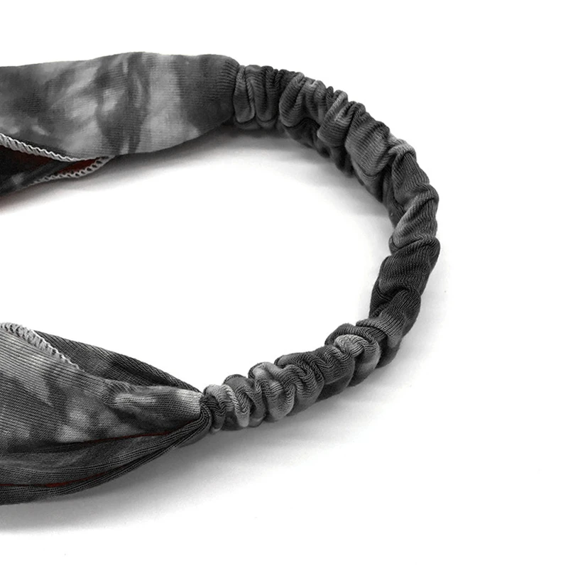 3 шт. женские резинки для волос йоги эластичные широкие повязки на голову цветной