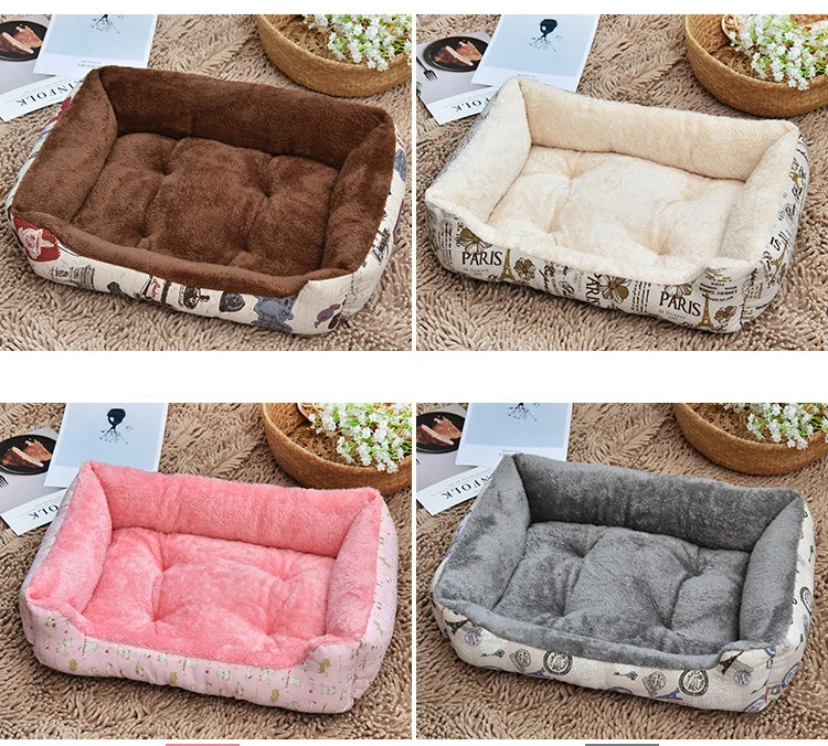 Кровать для собак теплая кровать большой размер XXS XXL кровати больших удобная