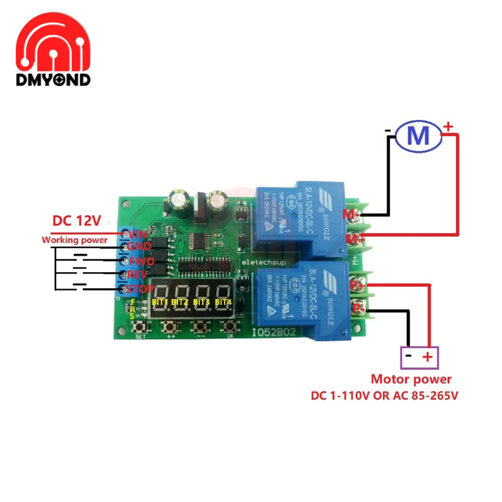 Многофункциональная Рабочая плата реле управления 12 В 30 А модуль переключателя