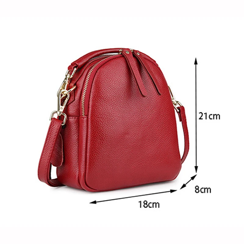 Сумка с 2 отделениями женская сумка из натуральной кожи наплечная 100% коровьей