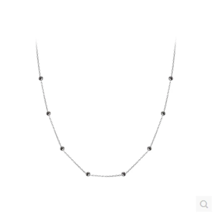 Новый женский чокер с капельками воды форма для пополнения серебра 925 пробы