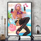 Настенная живопись, 5 панелей, аниме, судьба, большой заказ, сабля, альтер, Постер, домашний декор, Модульная картина для гостиной, без рамки