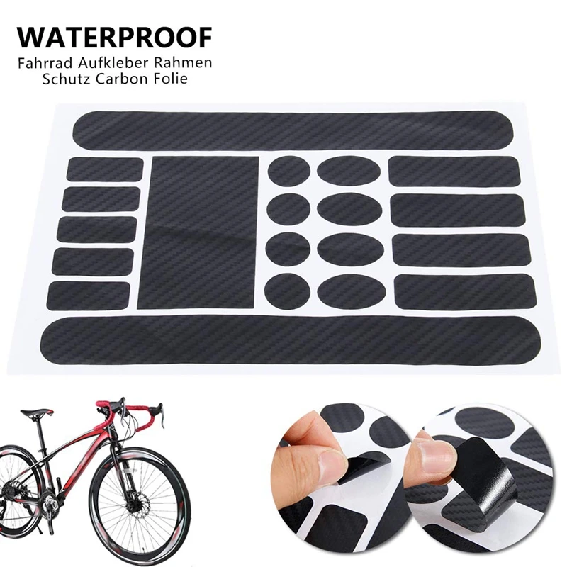 10PCS Mountain Bike Frame Front Fork Protective Film Scratch-Resistant Rhinoceros Hide Sticker for and Chain | Спорт и развлечения