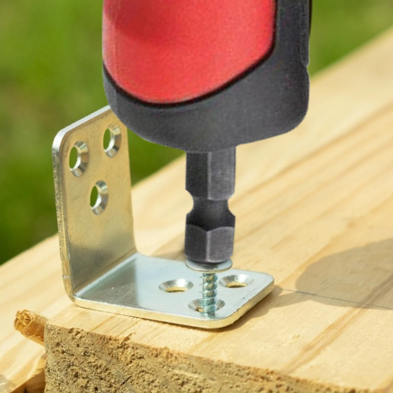 

First-class Performance Electric Drill Corner Device Anti-crack Anti-vibration Zone Right-angle Fitting For Impact Drill / Drive