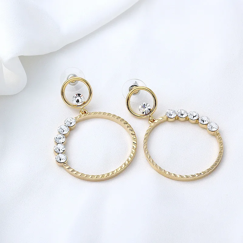 JE751 Gold 24KGP серьги-гвоздики со львом для женщин, винтажные жемчужные серьги, вечерние ювелирные изделия, Прямая поставка - Окраска металла: JE751 Gold
