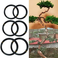 bonsai wires anodized aluminum bonsai training wires 1mm1 5mm2mm gardening tools pot bonsai shape aluminum wires black