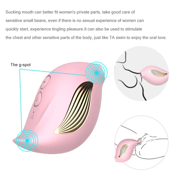 Вибратор с имитацией орального секса для женщин 10 скоростей вибрации стимуляция
