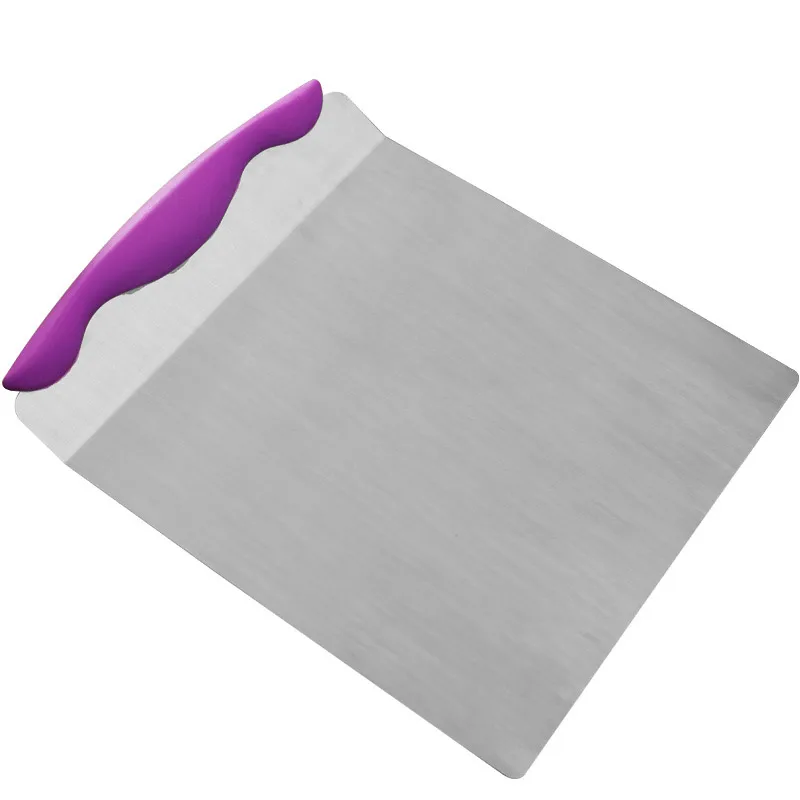 Лопатка для торта из нержавеющей стали шпатель скребок выпечки пиццы безопасный