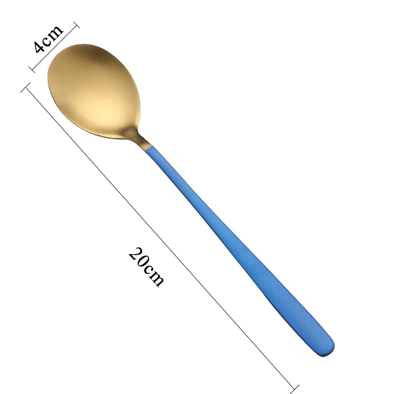 Spoon - Gold blue Двусторонний фон для фотосъемки с текстурой древесины бумага& Марля& вилка ложка декоративные предметы для студийной фотосъемки - Цвет: Spoon - Gold blue