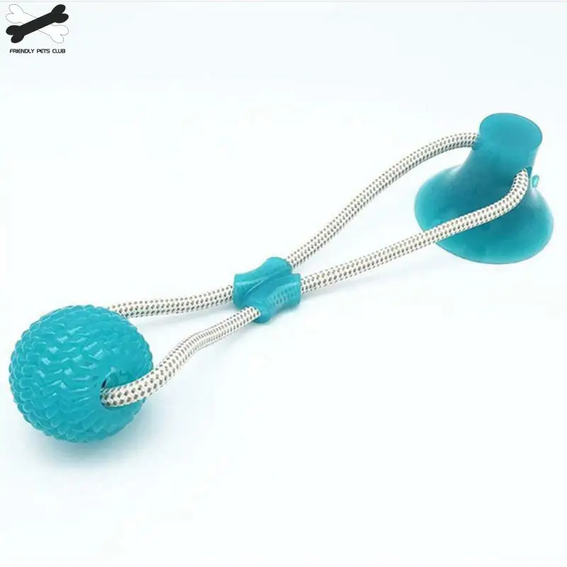 Обучающие игрушки для кошек и собак Интерактивная присоска с нажимным шариком