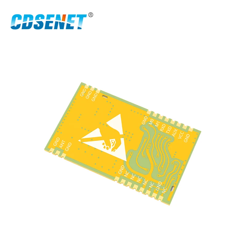 Беспроводной приемопередатчик AX5243 SMD 433 МГц IoT UART стандартный разъем с отверстием