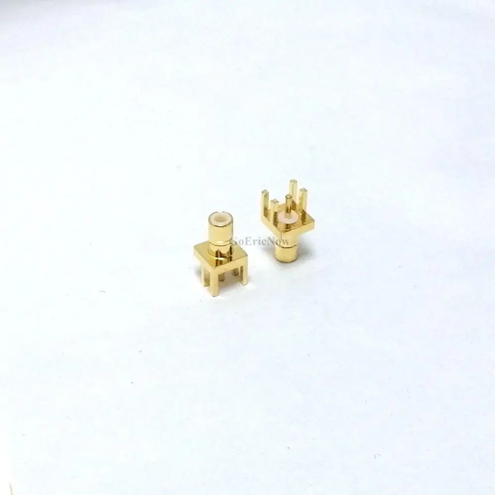 100 pcs SMB Jack with Male Center Pin in RF Connector Straight/Edge PCB Mount Post Terminal 4 Stud | Обустройство дома