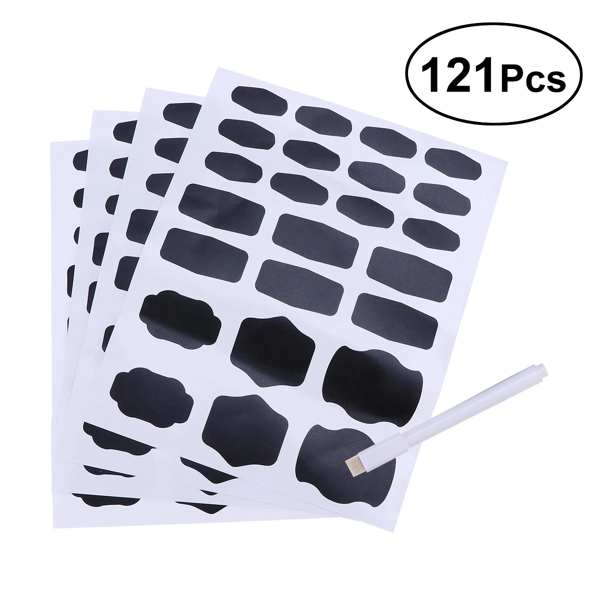 120 шт. Водонепроницаемый доске этикетки многоразовые доска Стикеры экологически
