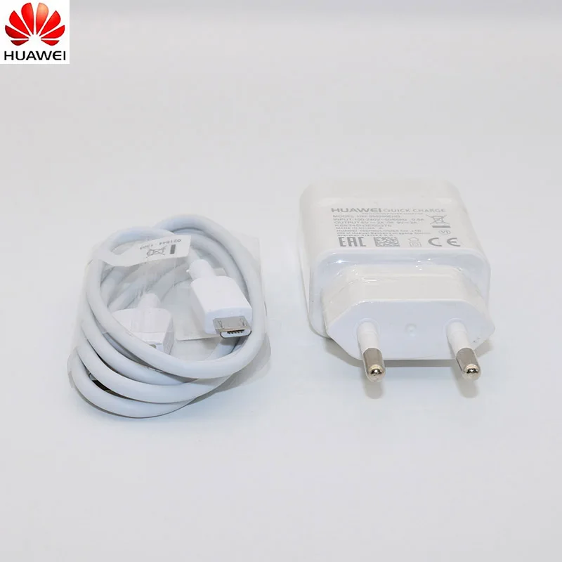 Зарядное устройство для Huawei 9В 2A EU QC 2 0 быстрая зарядка быстрый переходник с Micro USB