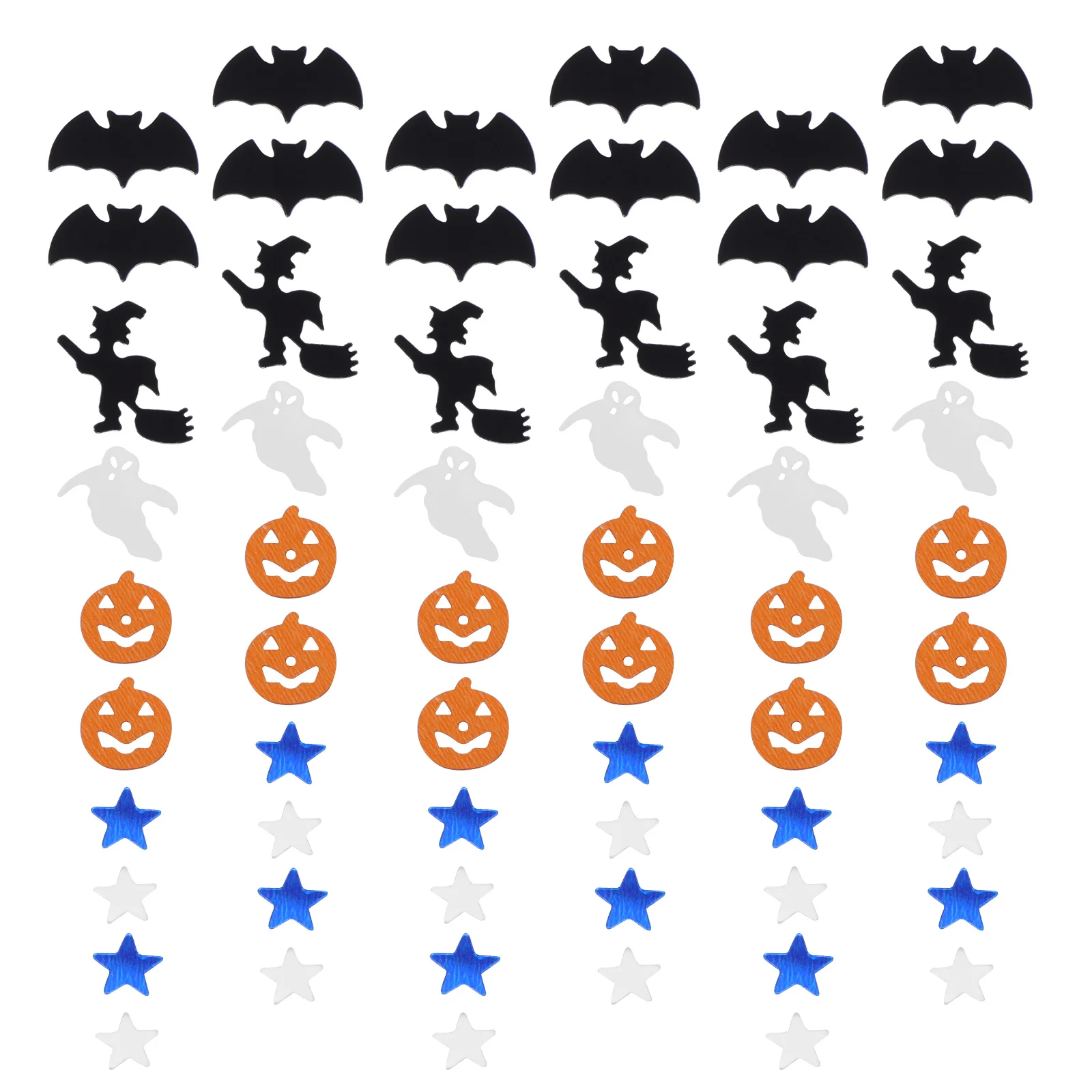 

5 Bags Party Confetti Props Festival Decorations Confetti Craft Props