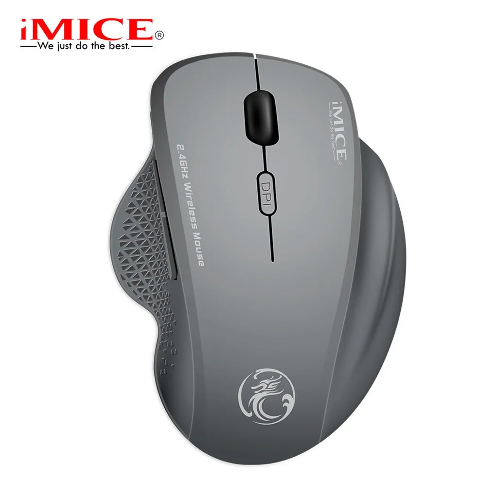 IMICE G6 ноутбук PC Беспроводная Регулируемая мышь с приемником USB игровые мыши для