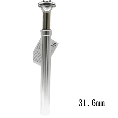 31.6mm sivler 27,2/28,6/30,1/30,4/30,8/30,9/31,6/33,9 мм MTB горный велосипед Подвеска Подседельный штырь амортизаторов офсетная печать демпфирования подседельный DH FR - Цвет: 31.6mm sivler