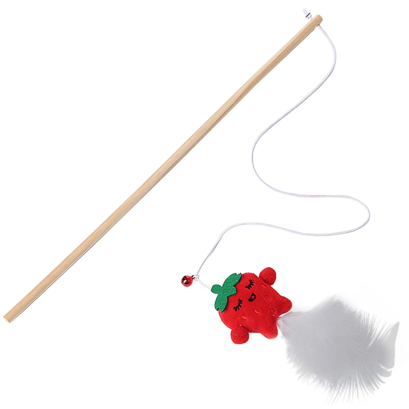 1 шт. деревянная палочка для кошек ананас динозавр и перо | Дом сад