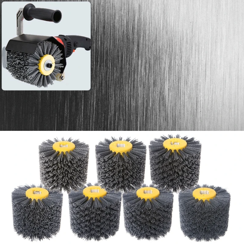 Deburring Abrasive Wire Drawing Round Brush Head Polishing Grinding Buffer Wheel | Инструменты