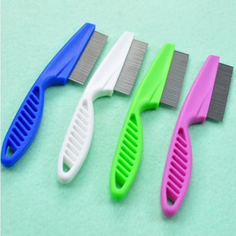 

Home Pet Animal Care Comb Protect Flea Comb for Cat Dog Pet Stainless Steel Comfort Flea Hair Grooming Comb PCCYTM335