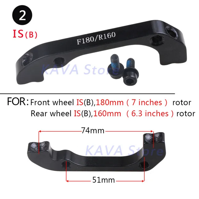 WUZEI PM ABA soporte ultraligero convertidor de disco adaptador para 140 160 180 203 мм rotor freno | Спорт и развлечения