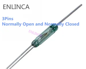 Магнитный переключатель, 3 контакта, 2,5x14 мм, 5-10 шт., 100% оригинал