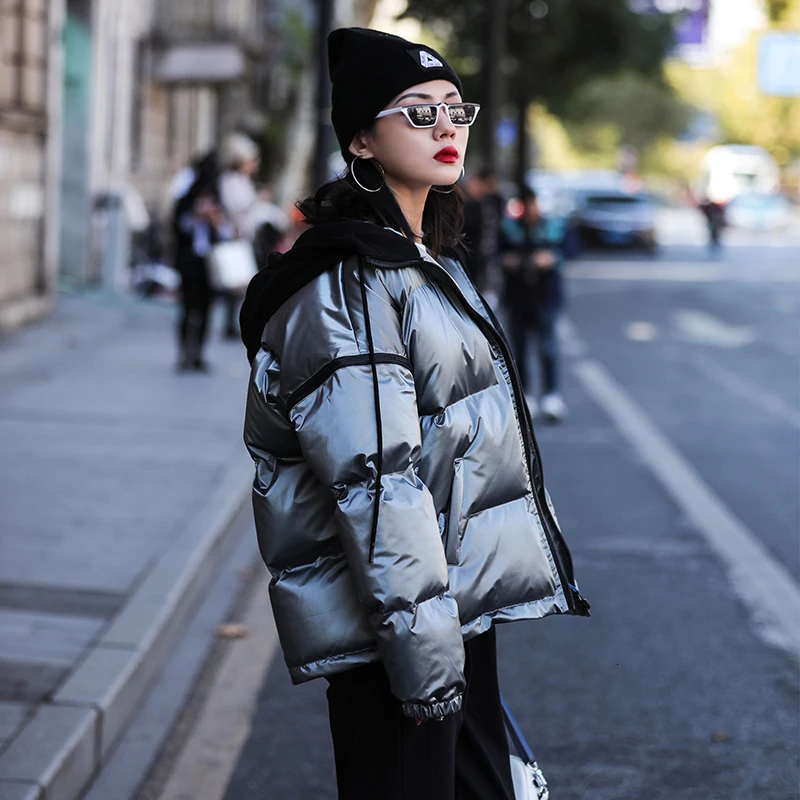 2020 зимнее женское пальто пуховая хлопковая куртка короткая модная женская