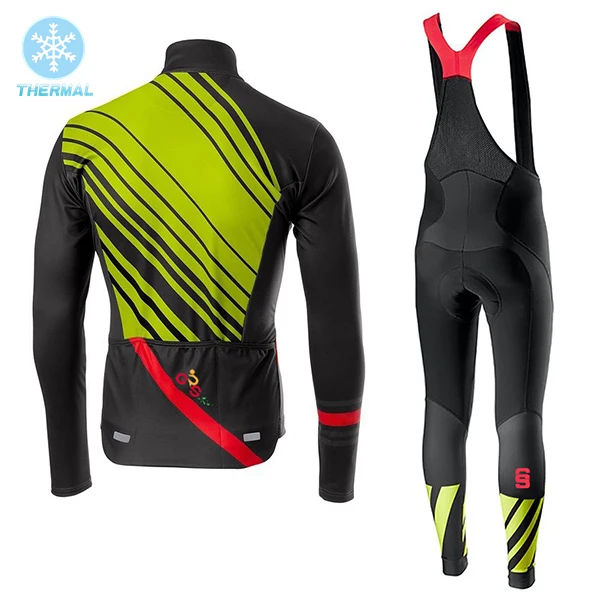 

Winter Gastel Anti-UV Men Cycling Suits Bicycle Mountain Road Sports Wear Riding Bike Clothes Warm Jersey Bib Set Ciclismo