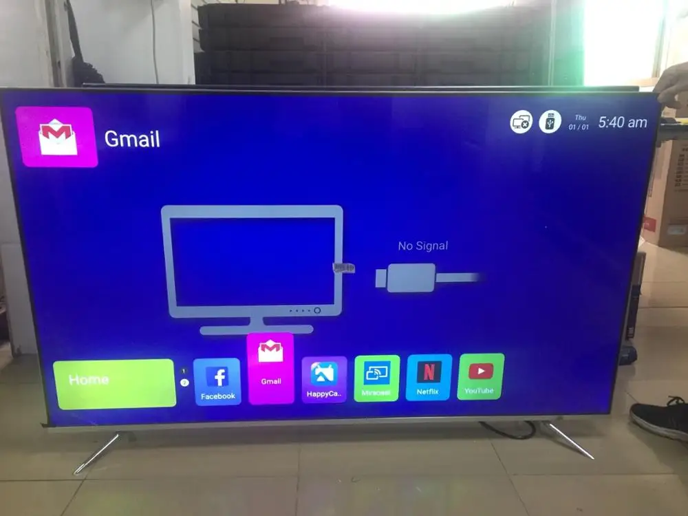 50 60 70 &quotдюймовый ЖК монитор и для приставки android smart ТВ с Dolby DVB T2 S2 функция Wi Fi bluetooth