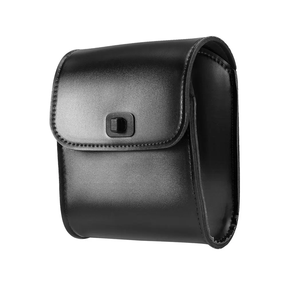 

Motorcycle Tool Bag Luggage Saddle Bag Motorcycle Bike Front Handlebar Mount Tool Bag Black/Brown
