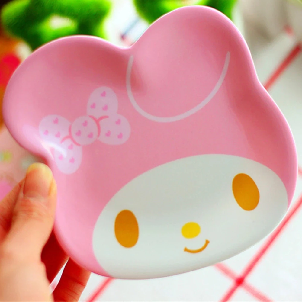 Children's tableware Kitchen Mini Tableware Miniatures Cup Plate Dish Or Snacks Fruit Sushi Cute Cartoon Creative Tablewar | Дом и сад