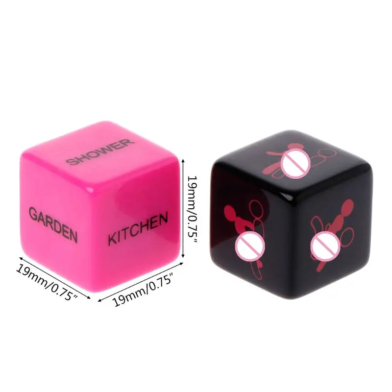 1 пара секс-кости для взрослых | Развлечения