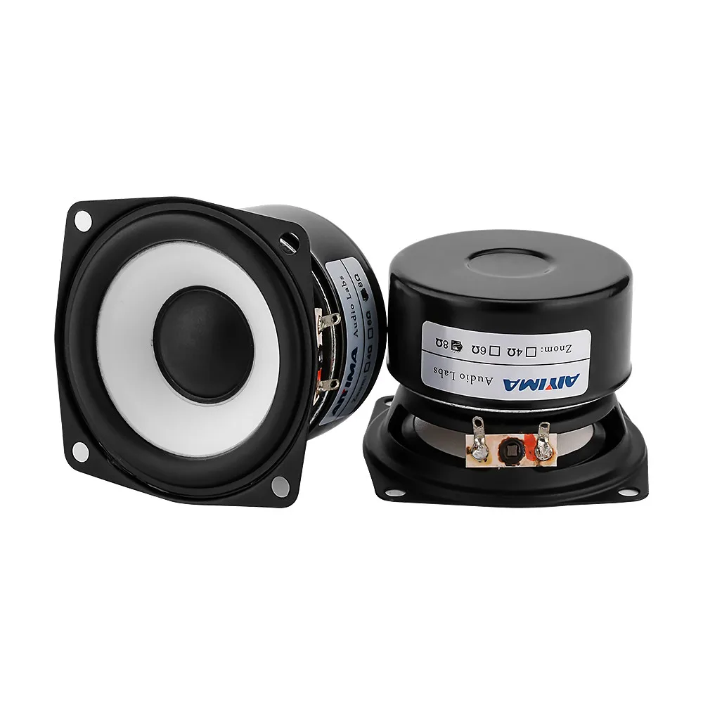 AIYIMA 2 шт. 5 дюймовый Полнодиапазонный динамик колонка 4 8 Ohm15W Hi Fi усилитель s драйвер