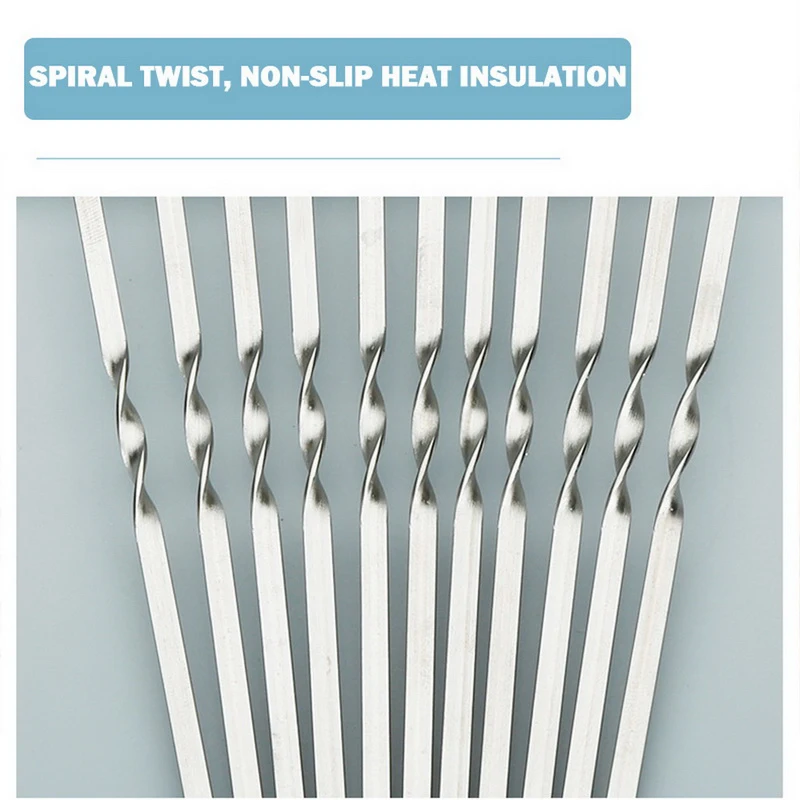 Дял шашлыка многоразовые гриль шампура из нержавеющей стали шашлык барбекю