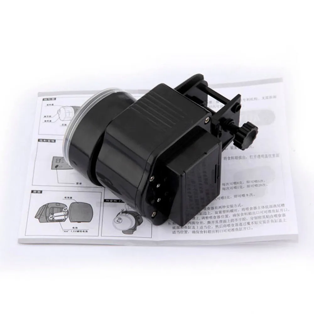 

Adjustable Automatic Aquarium Timer Auto Fish Tank Pond Food Feeder Feeding with LCD Aquarium Tank Automatic Fish Feeder